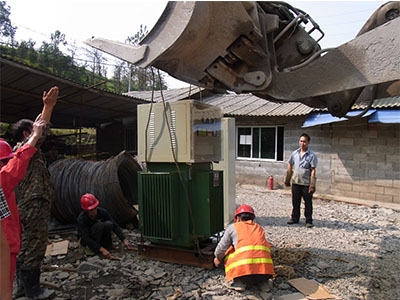 四川路桥集团-叙大铁路一工区现场安装